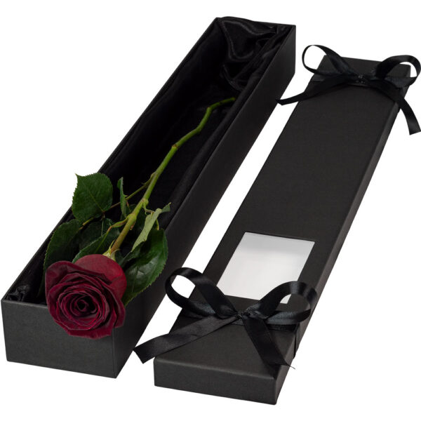 Single Luxury Black Baccara Rose